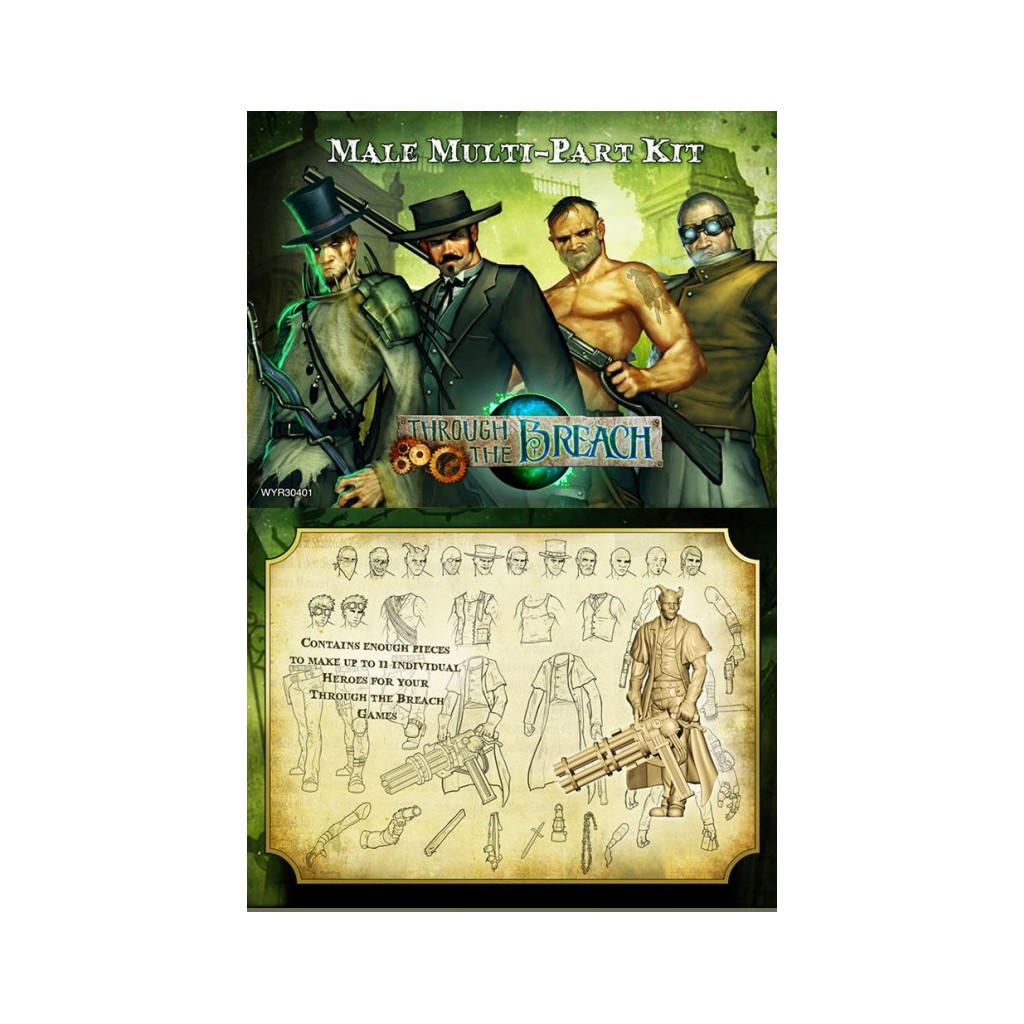 Malifaux - Male Multi-Pose Figures