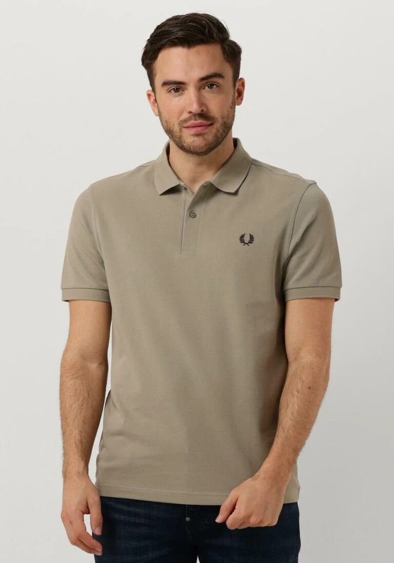 FRED PERRY olijf fred perry polo the plain fred perry shirt