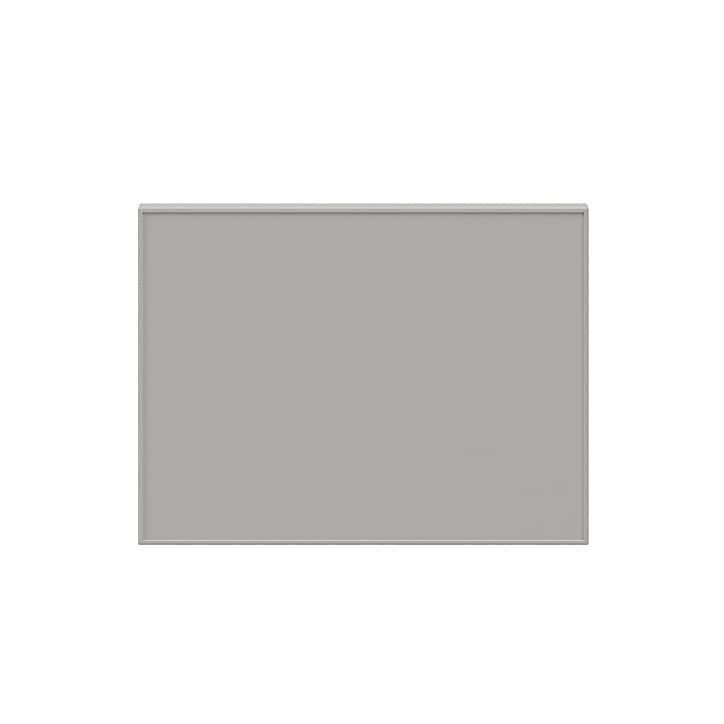 Porte battante grise claire mate GoodHome Atomia H 37,2 x L. 49,7 cm