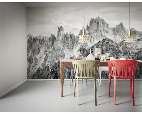 Fotobehang vliesbehang 6008A-VD4 Infinity Peaks 4-delig. 400x250cm