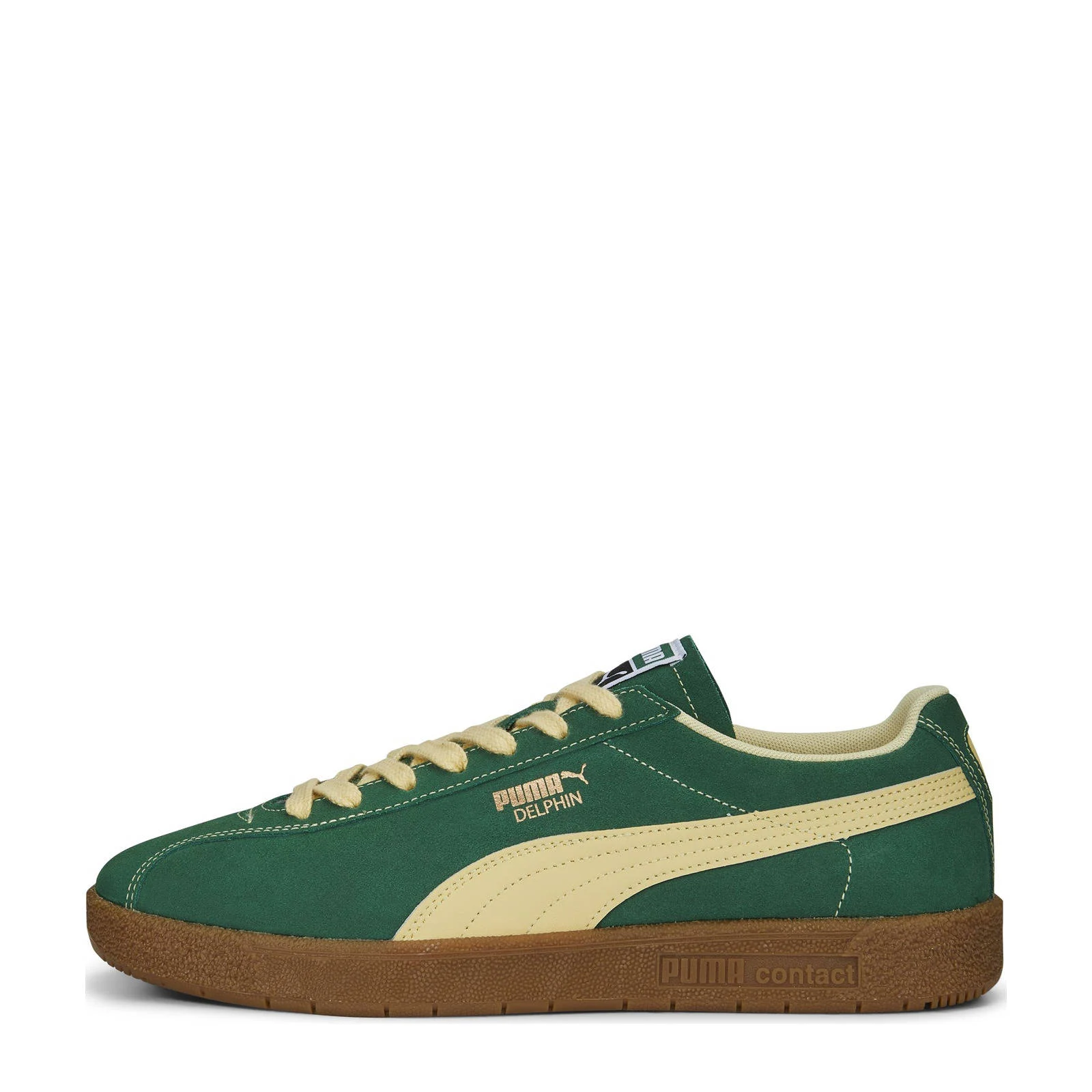 Puma Delphin  sneakers groen/lichtgeel