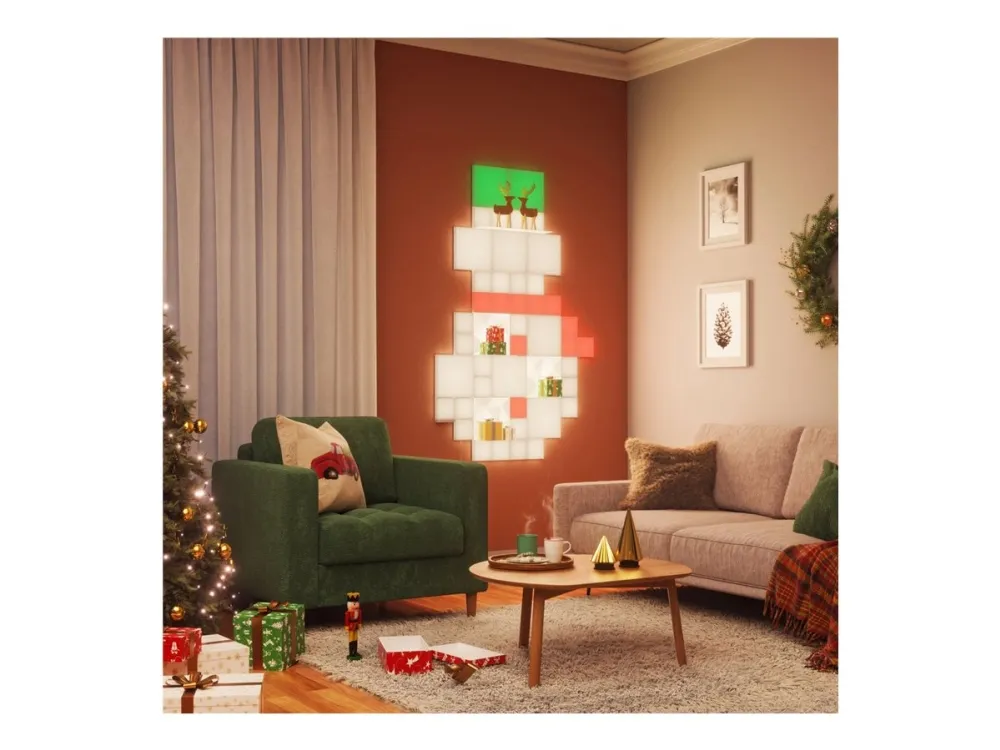 Nanoleaf Add-On Kit - Hylde - stainless steel (pakke med 2)
