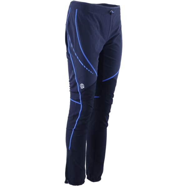 Pantalon ski de randonnée TERNUA STOWE PANT W BLACK/MEDITERANEEN