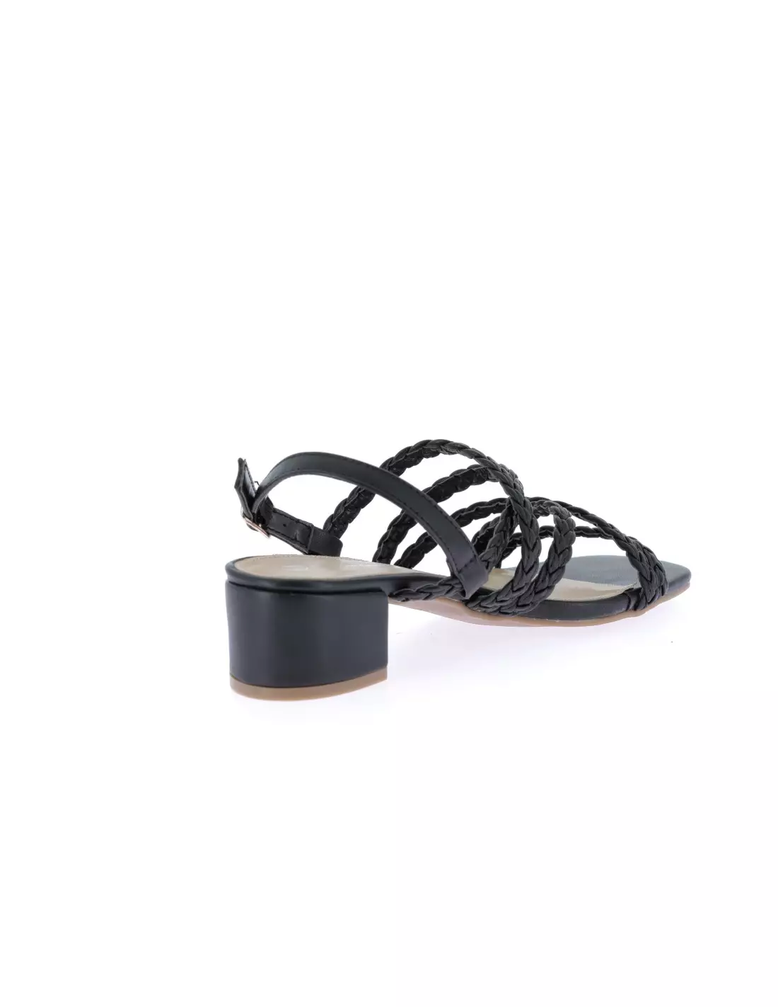 CLAUDIA GHIZZANI 2AA1581101 - Sandales & nu-pieds BLACK-PU