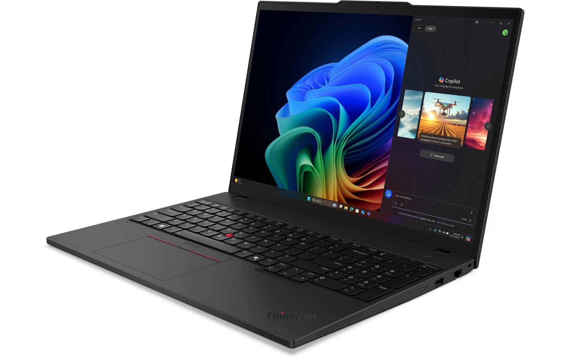 Lenovo Notebook »ThinkPad T16 Gen 4 (AMD) Copilot+ PC« / 16 ″ AMD Ryzen™ AI 5 512 GB SSD