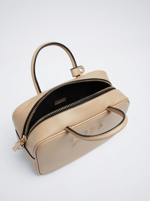 Bolsa Tote para Uso Diário - Branco Sujo