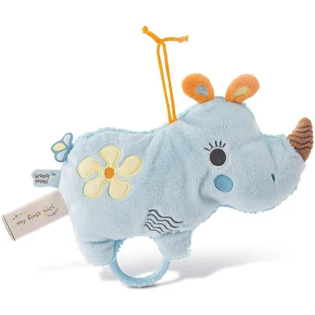 NICI 46579 Aufzieh 2D Nashorn Manuffi 20cm