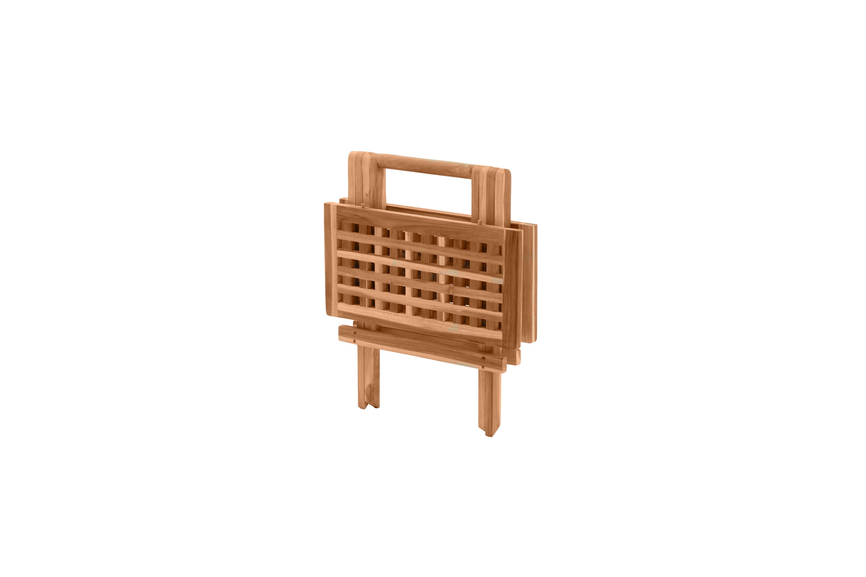 Tisch 50x50cm Teak Esstisch Küchentisch Wohnzimmertisch Esszimmer Küche