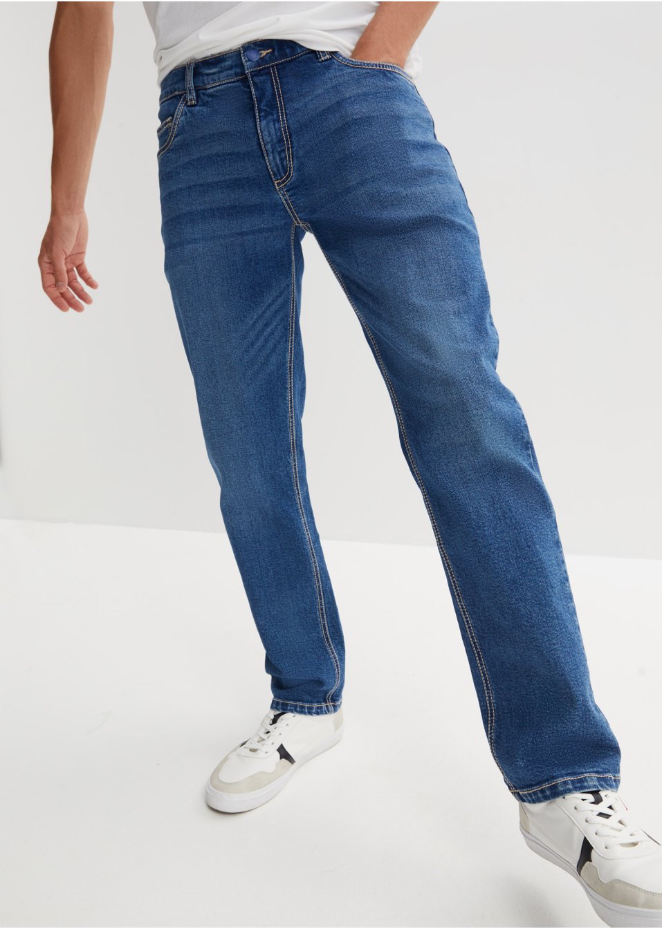 Jean extensible Loose Fit, Straight