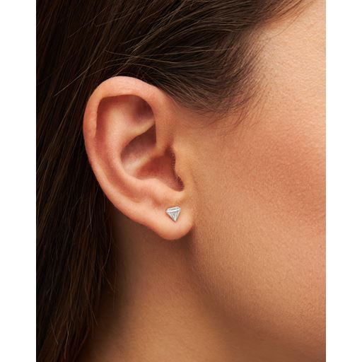 LULU Copenhagen Diamond Ørering, Silver