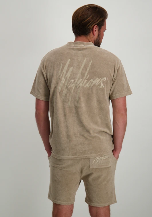 Malelions T-shirt Signature towelling MM3-SS25-25