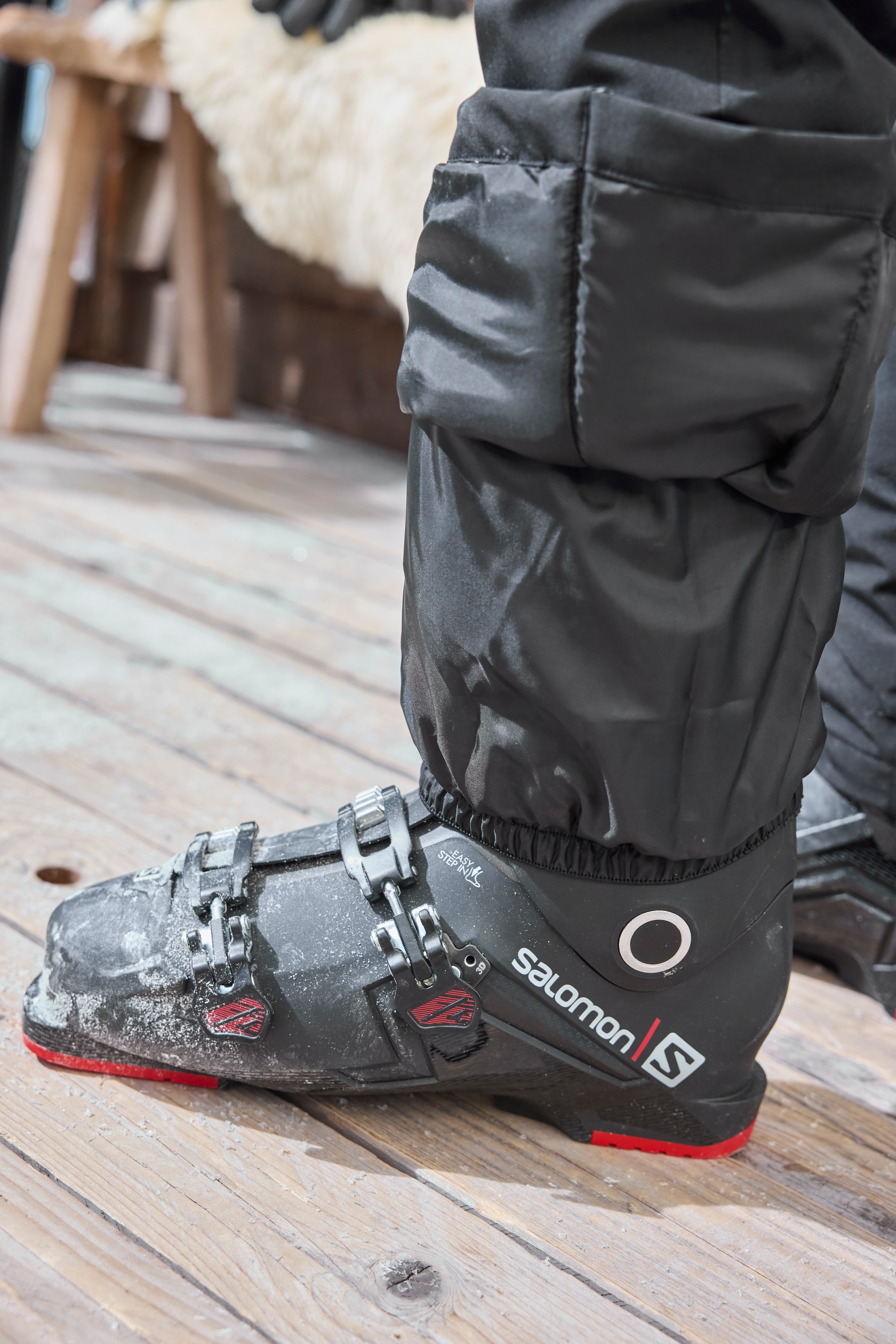 John Devin Skihose  Schneehose, Outdoorhose gefüttert mit Schneefang