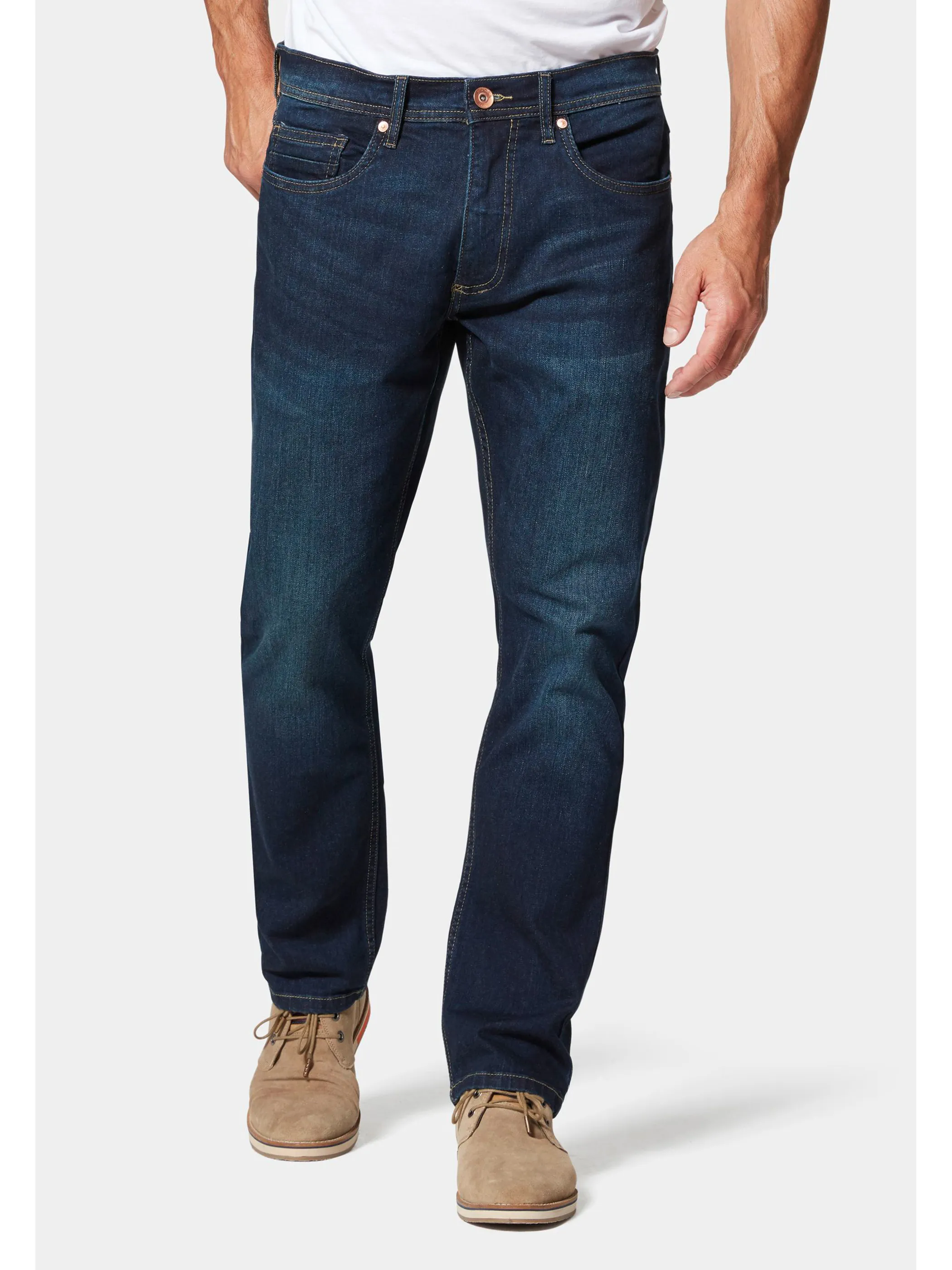 Herren Jeans Slim Straight Fit