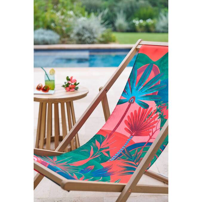Table d'appoint de jardin ronde OSUNA Acacia