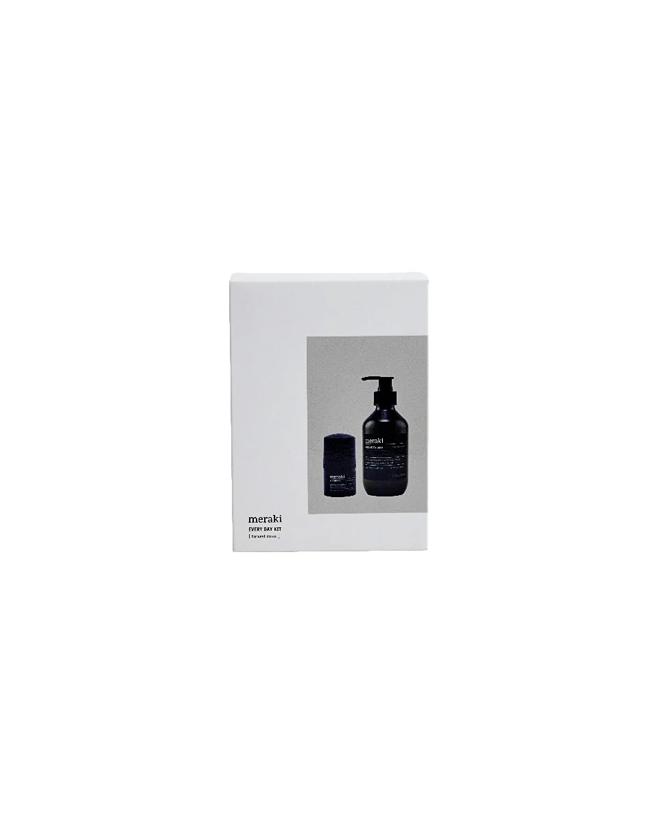 Meraki  Hair & bodywash + deodorant, gaveæske - Harvest Moon