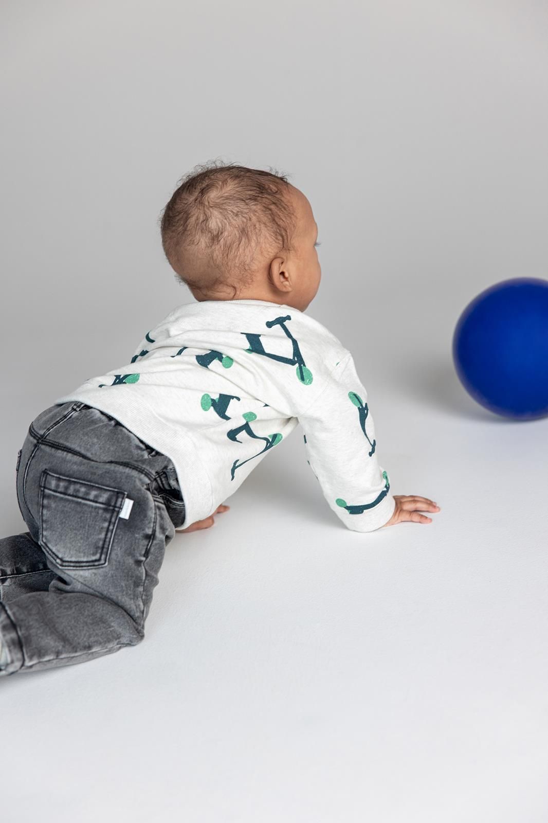 Noppies Baby Jeans Saranac - Grey Medium Wash