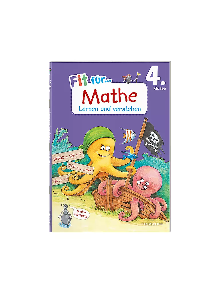 TESSLOFF VERLAG Lernheft - Fit für Mathe 4. Klasse - Lernen und Verstehen keine Farbe
