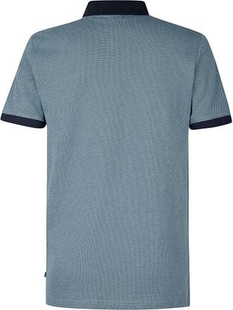 Petrol Half Zip Polo Keyline Ocean Blauw M-1050-POL907-5188 kopen
