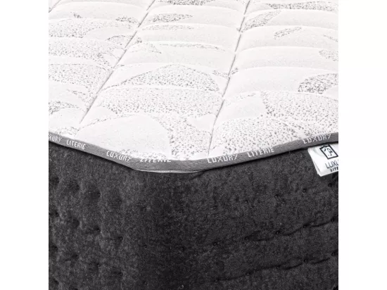 Matelas Sérénité (27 cm), ressorts ensachés, mousse haute densité, soutien très ferme, indépendance de couchage, double face, 160x200cm