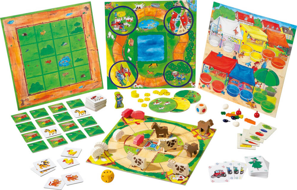 HABA - Mein erster Spieleschatz - Die große HABA-Spielesammlung, für 2-6 Spieler, ca. 15 min, ab 3 Jahren
