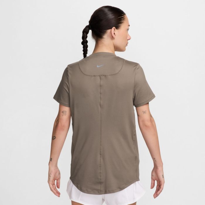 Nike Dame T-shirts One Maternity Short Sleeve Tee Brun