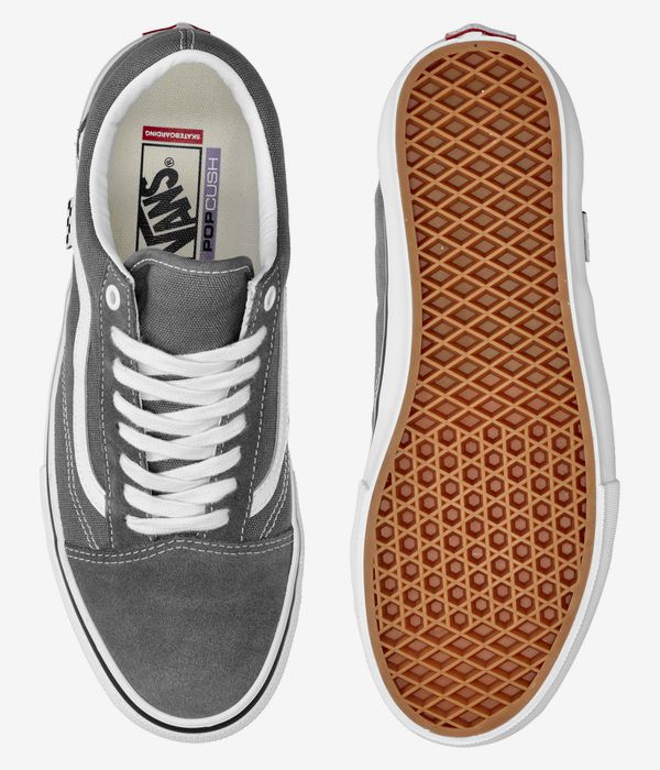 Vans Skate Old Skool Schuh (pewter white)