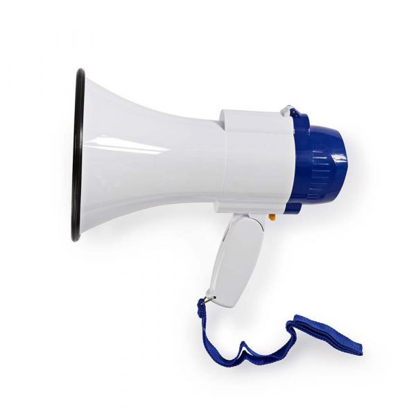 Nedis Megafone 10 W Alcance De 250 M Microfone In. - MEPH150WT