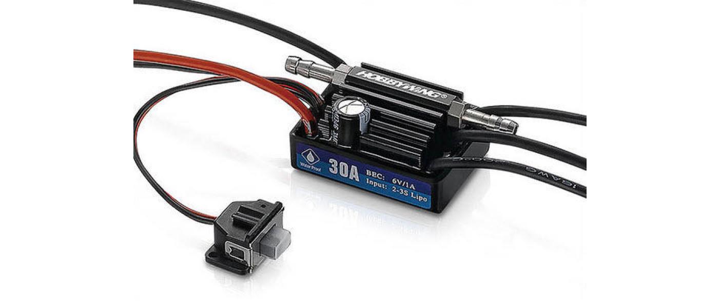 Regler Seaking 30A V3Brushless Regler für Bootsmodelle