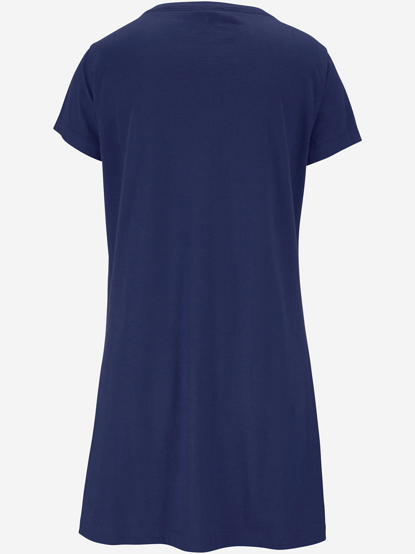Chemise de nuit large encolure ronde