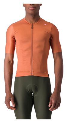 Maillot Manches Courtes Castelli Espresso Marron