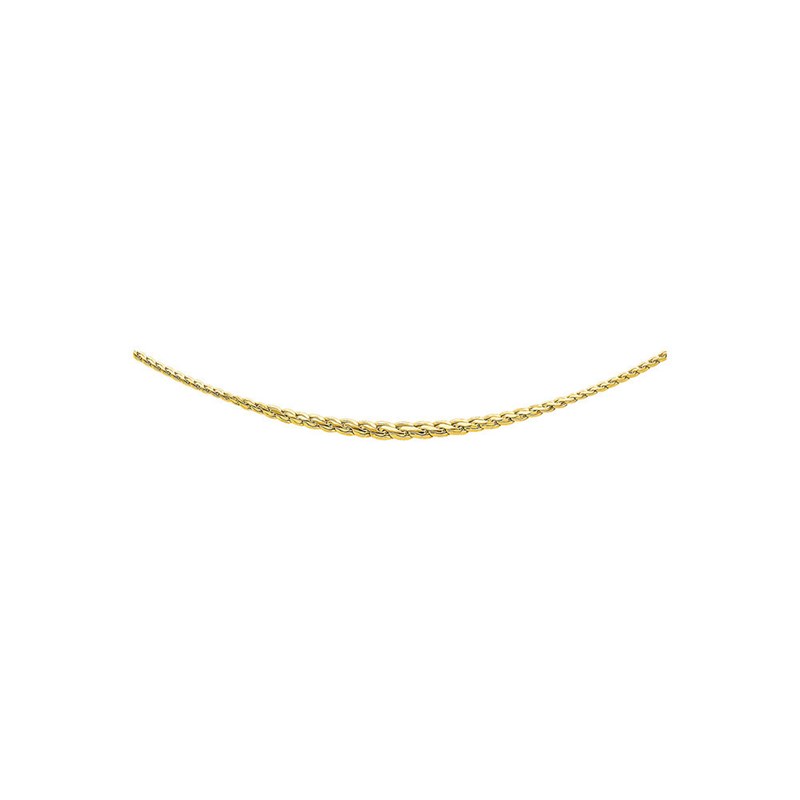 Chaîne Femme - Or 18 Carats - Largeur chaîne : 5 mm - Longueur : 42 cm