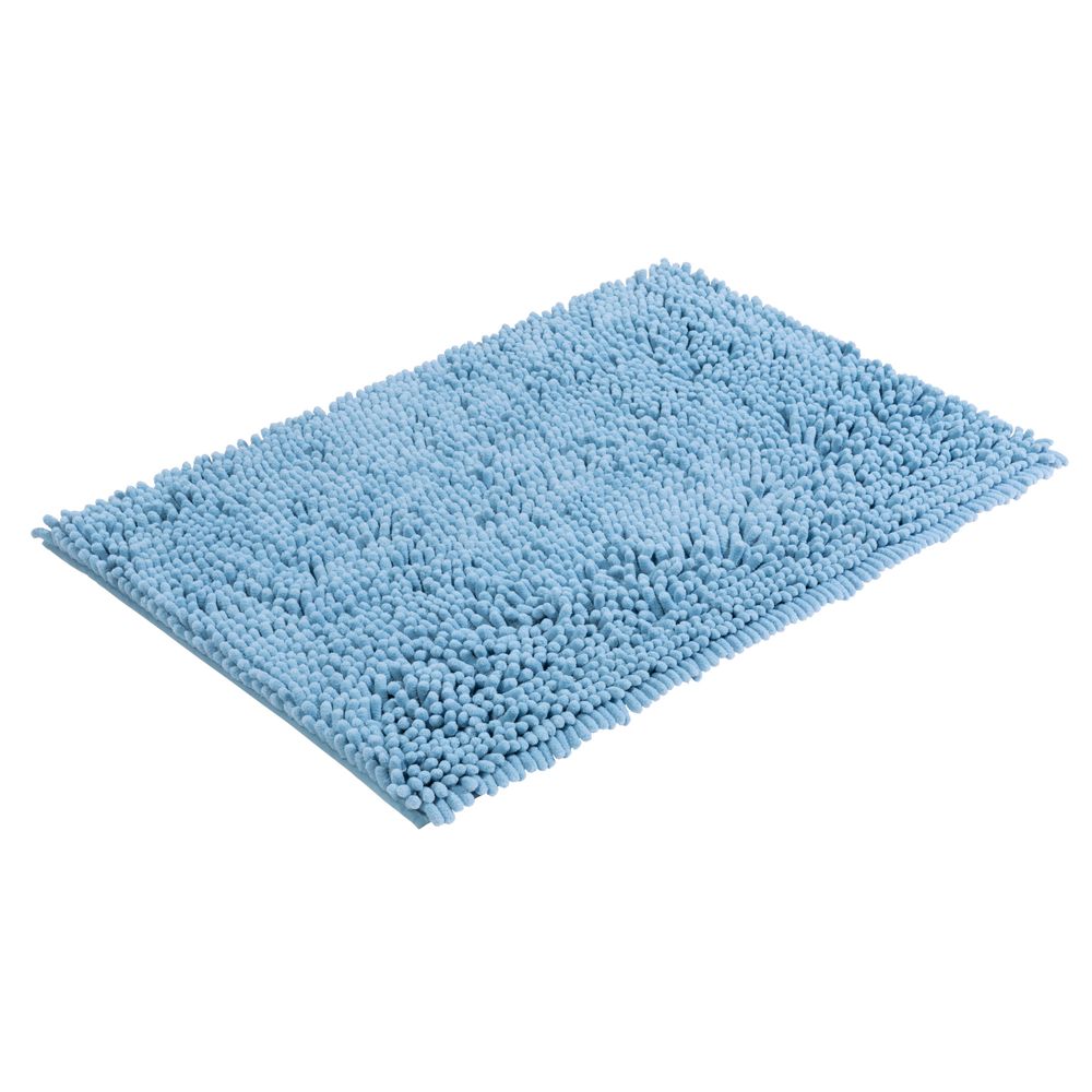 PANA® Badematte I WC Vorleger Noppen I Duschvorleger Chenille | Badezimmerteppich I Mikrofaser Badvorleger | verschiedene Formen & Farben