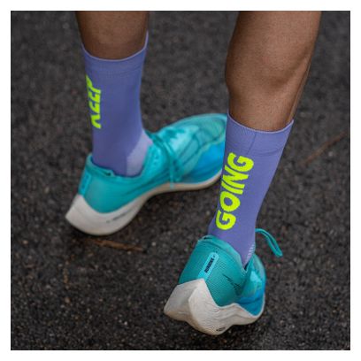 Chaussettes Sporcks Keep Going Violet