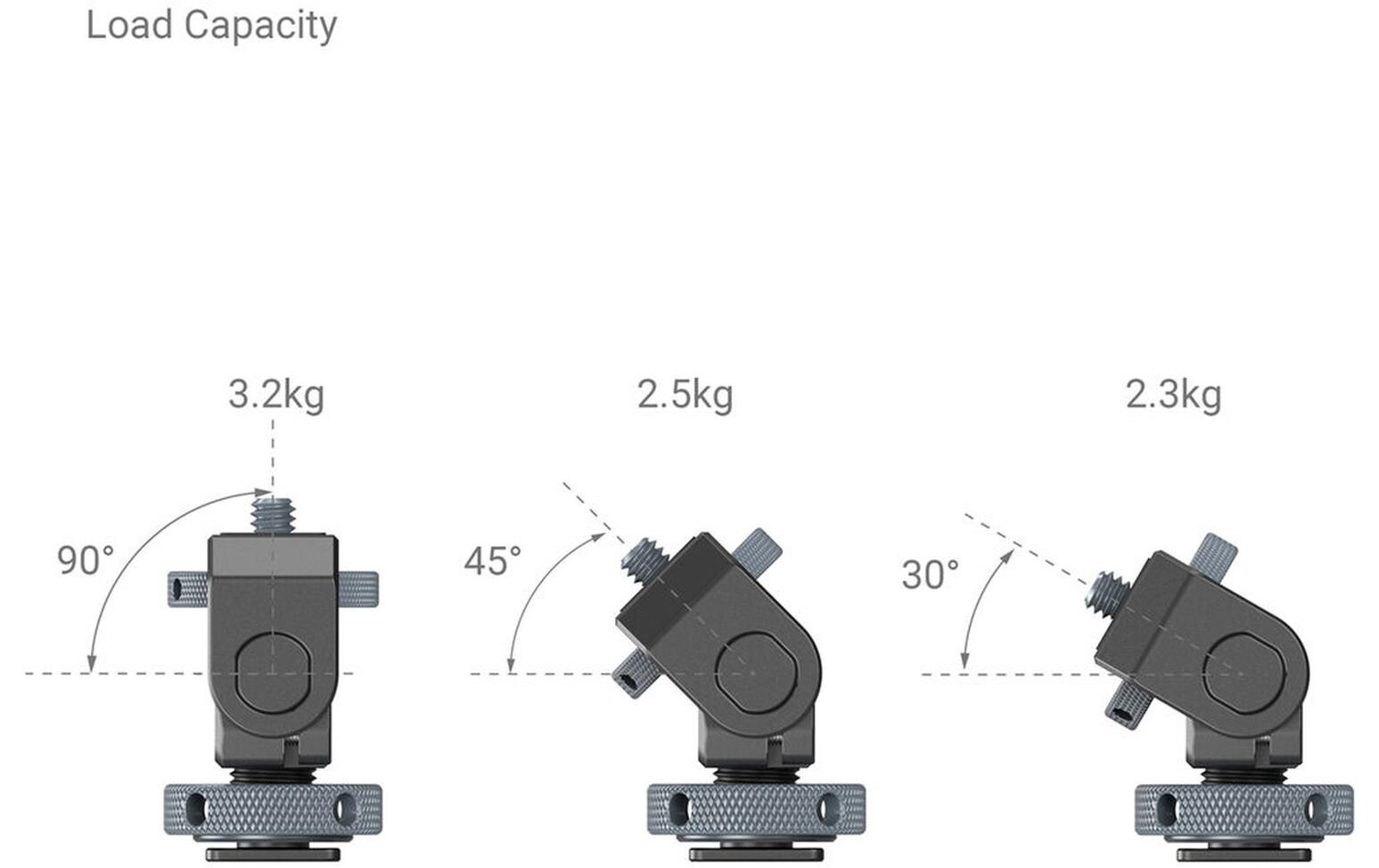 Swivel and Tilt Adj. Monitor MountSchwenkbare und neigbare Monitorhalterung mit kaltem Schuh