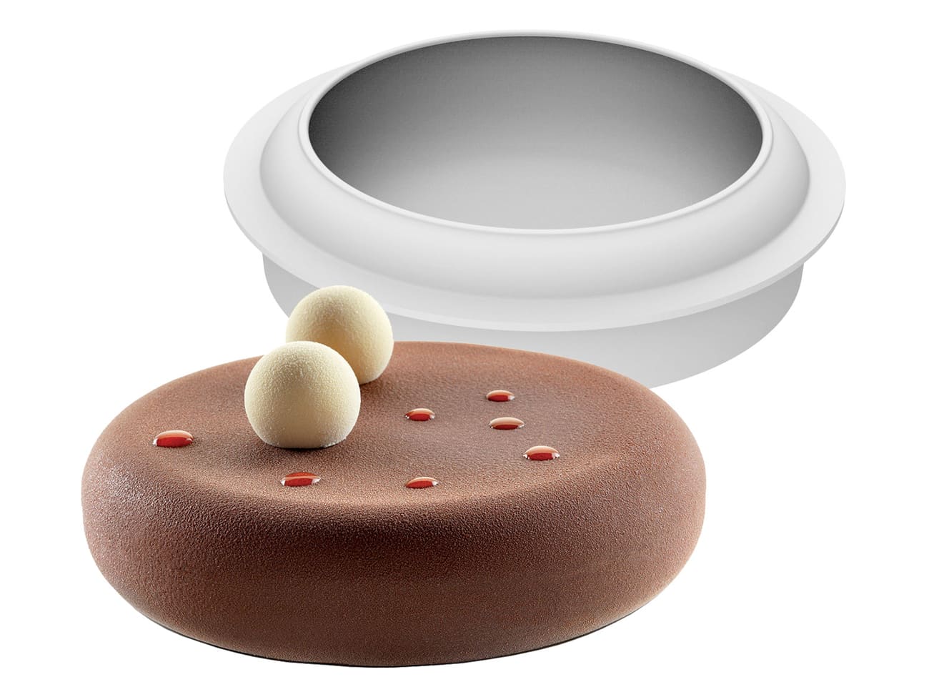 Moule silicone éclipse - Ø 18 cm - Silikomart