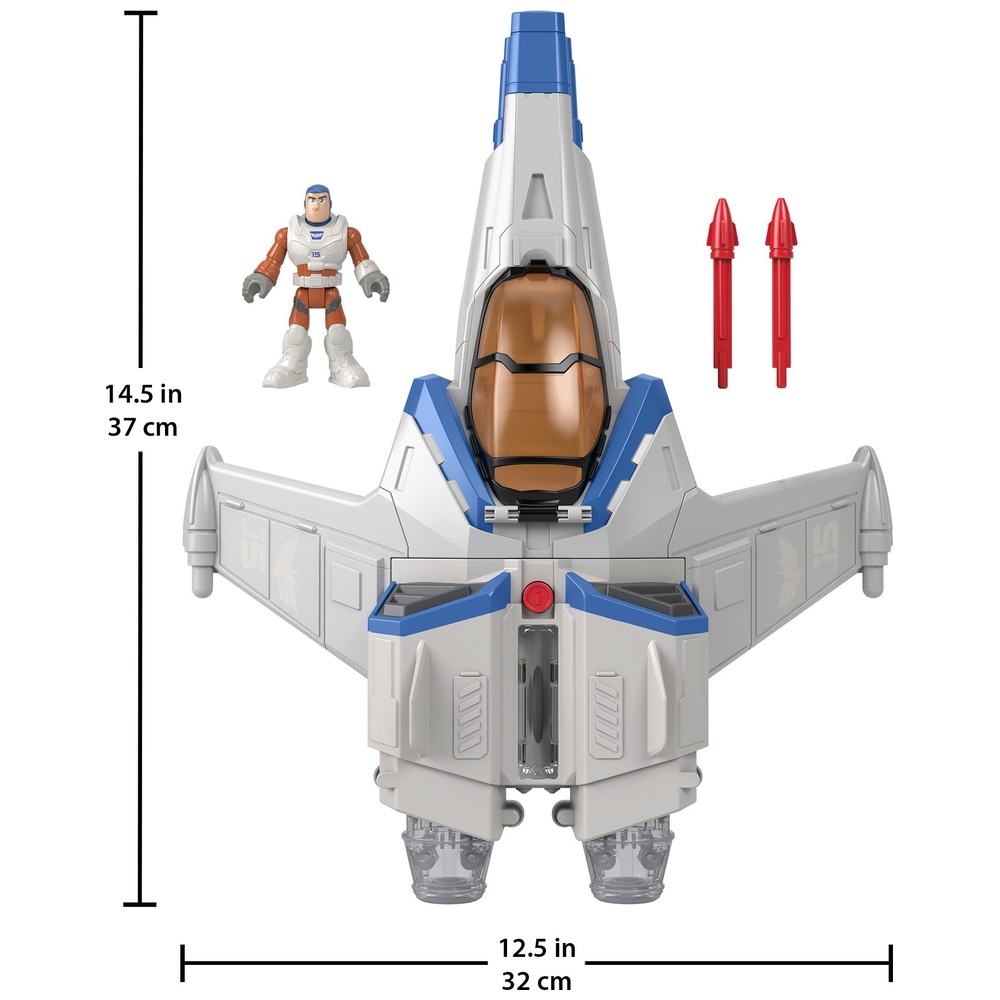 Imaginext Pixar Lightyear XL-15 Raumschiff mit Buzz-Figur