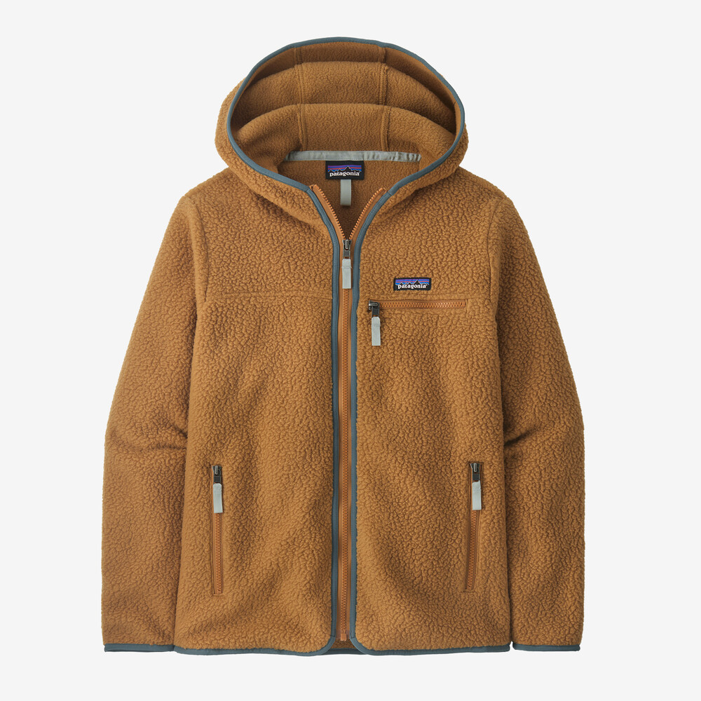 Damen-Retro-Fleece-Hoodie