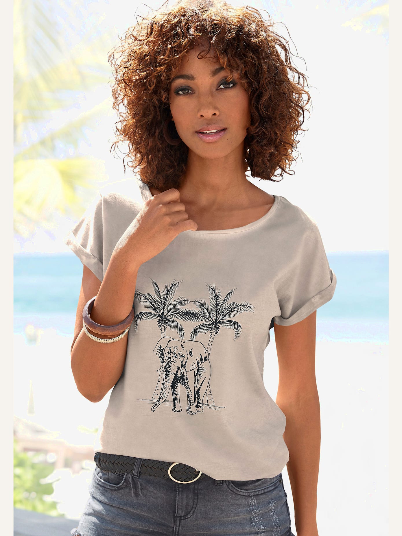 T-shirt vivance avec imprimé devant