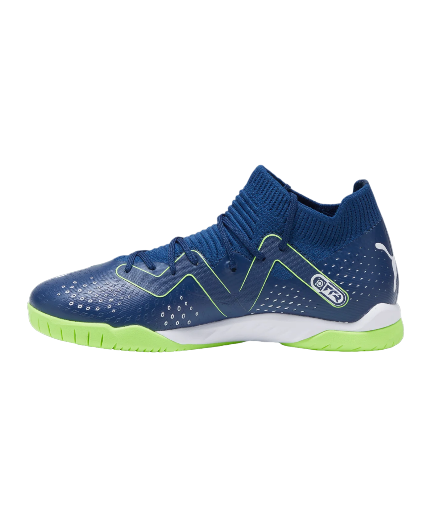 PUMA FUTURE Match+ Mid IT Halle Jr Gear Up Kids Blau F03