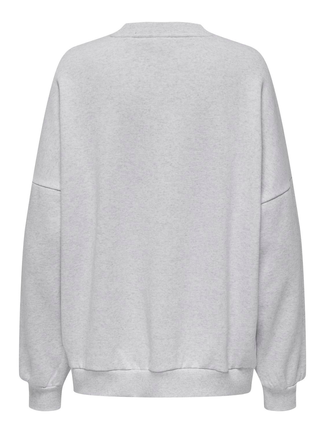 ONLDEBORAH Sweatshirt Light Grey Melange