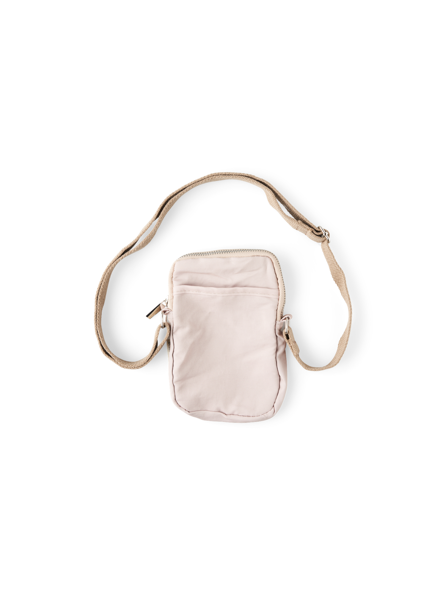 Crossbody-taske | Polyester. 12 x 18,5 cm.  | Sand