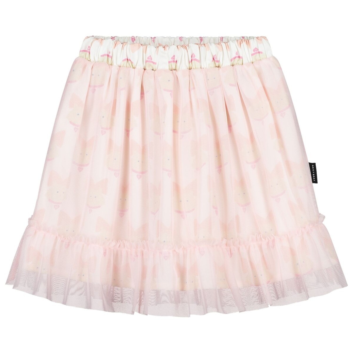 Daily Brat | Kiity Cat Tulle Skirt Skirt Pinkesque