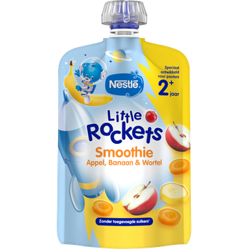 NESTLÉ Little Rockets Smoothie Appel Banaan Wortel 150 g