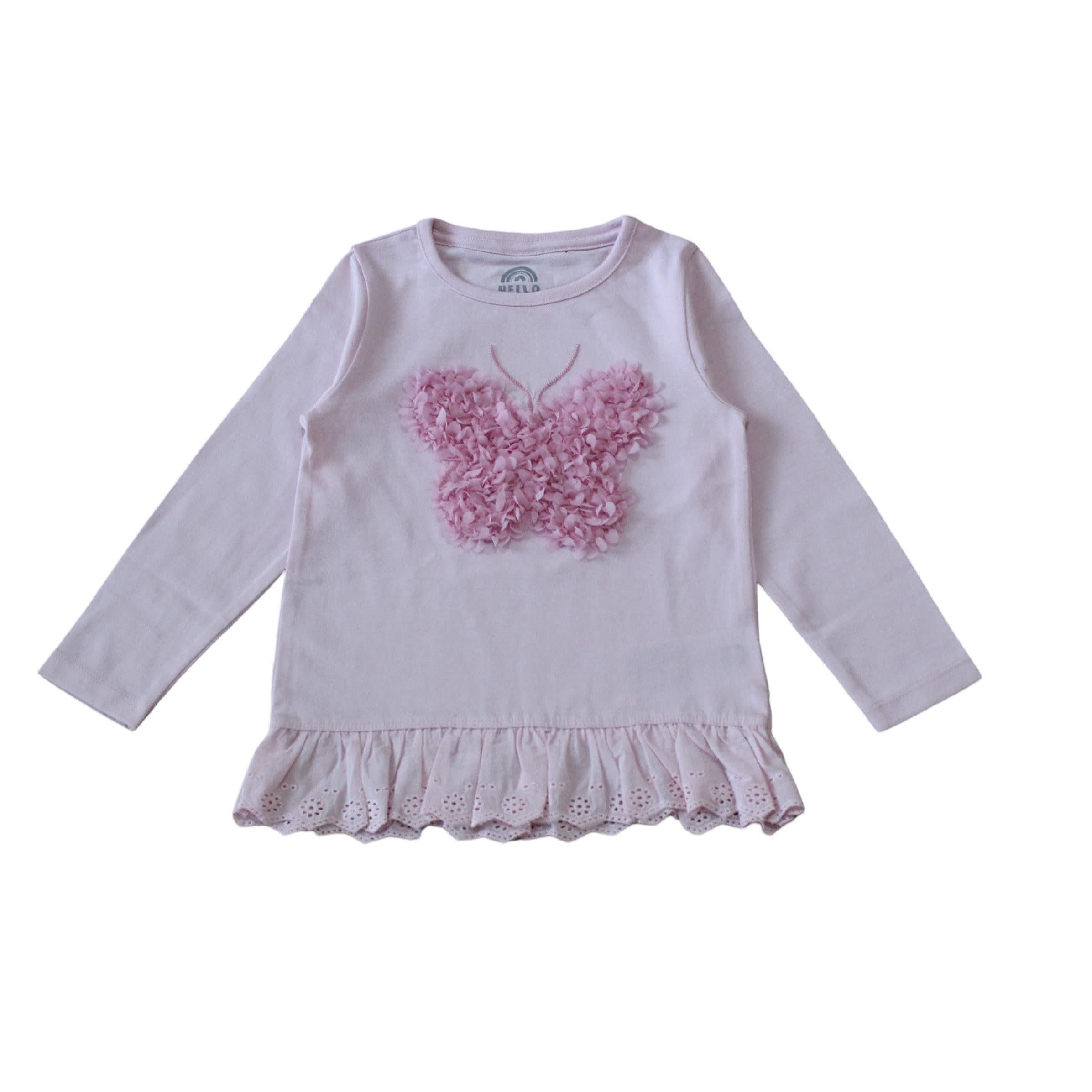 Hello World Toddler Girls 2 Piece Outfit