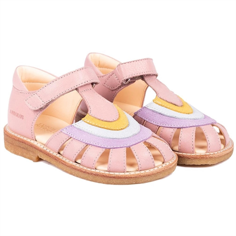 Køb Angulus Sandaler Rose/Lilac/Ice Blue/Pineapple