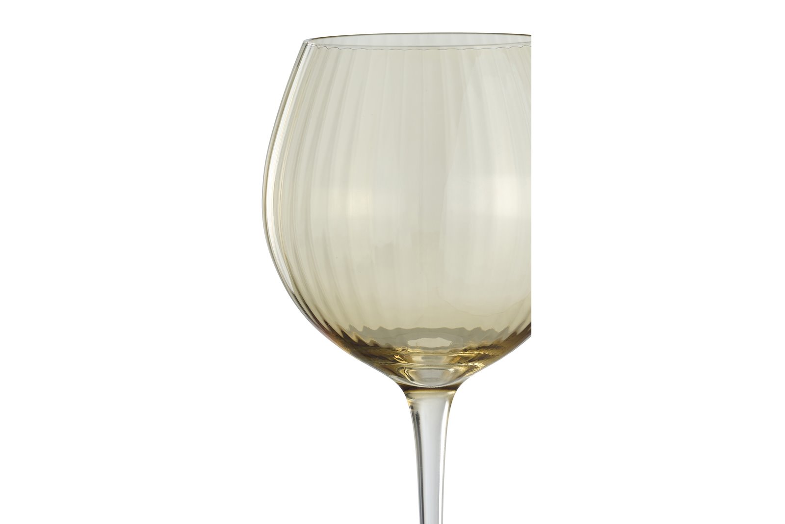 Bartlett vinglass 4pk Farget glass med stett, 3 Assorterte farger. 55 cl.