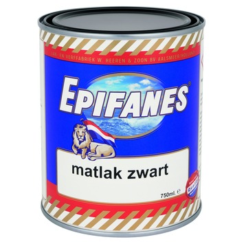 Epifanes matlak zwart 750 ml
