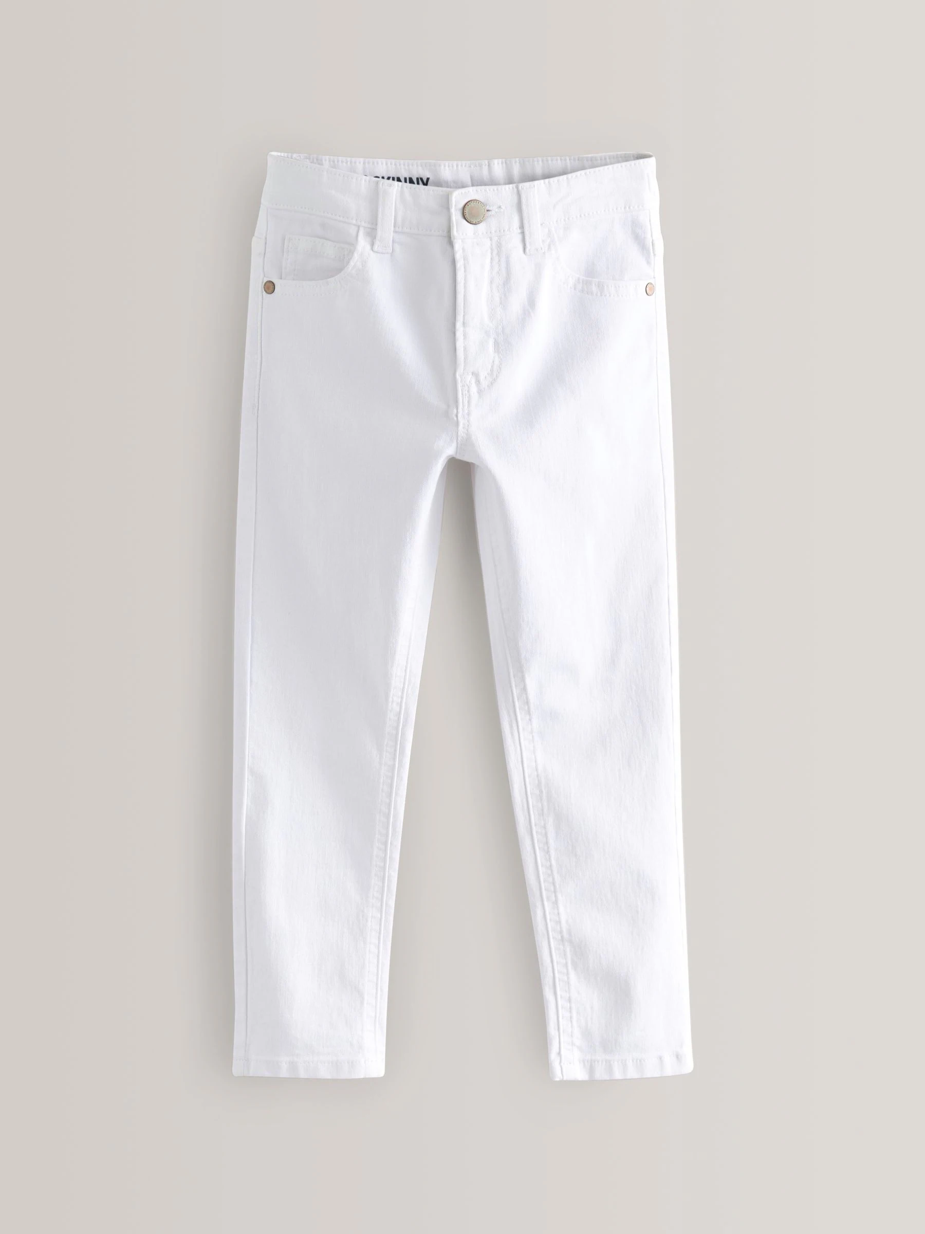 Wit - Stretchjeans (3-17jr)