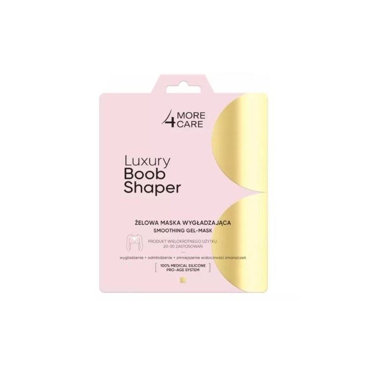 More 4 Care Luxury Body Shaper gelmasker voor het gladmaken van borsten en decolleté 1 stuk