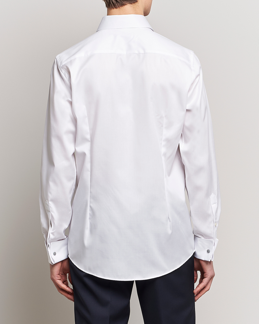 Eton Contemporary Fit Shirt Double Cuff White